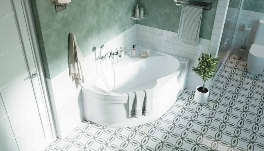 Ванна 1MarKa Aura 160*105 R - купить по низкой цене в СПБ с доставкой ...