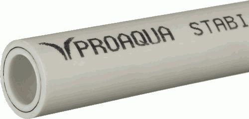 Труба полипропиленовая PRO AQUA армированная SDR6 75мм*4м