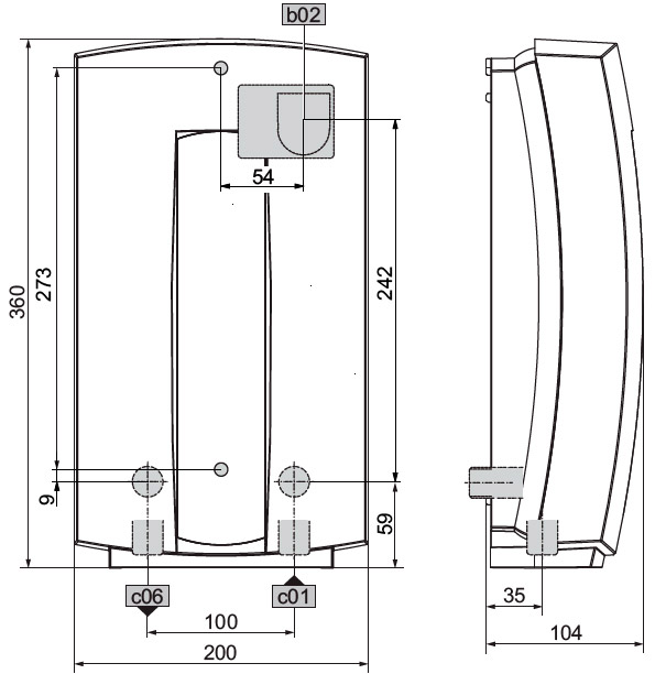 Stiebel eltron схема подключения
