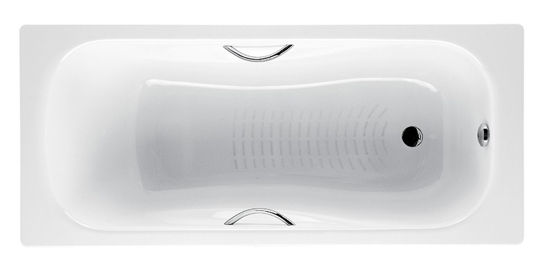 Ванна стальная Roca PRINCESS 170х75, 2202E0000 без ножек и ручек ...