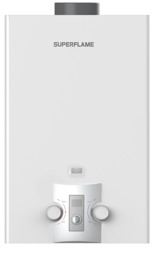 Газовая колонка SUPERFLAME SF 0320 10L (белый теплообменник) – купить c ...