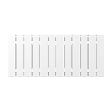 Радиатор биметаллический RIFAR SUPReMO 350 х 12 секций боковое подключение