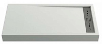 Поддон из литьевого мрамора BAS Stella Just white 160x80