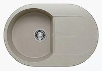 Мойка гранитная POLYGRAN Atol 760 679009 серый №14