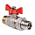 Кран шаровый с полусгоном Valtec VT.226.N нар.-нар.