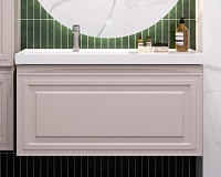 Тумба с раковиной Aquanet Агата 100 L 1 ящ. цв. бежевый