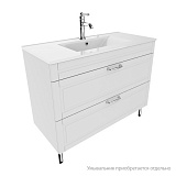 Тумба под умывальник IDDIS Oxford напольная, 100 см, OXF10W1i95