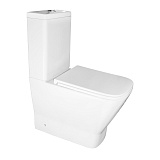 Унитаз-компакт Azario Joy 365х620х805 напольный, безободковый, слив " скрытый Торнадо", с быстросъемным сиденьем микролифт (AZ-2168-UQ3)