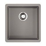 Каменная мойка Omoikiri Kata 40-U-GR Artgranit/leningrad grey   прямоугольная