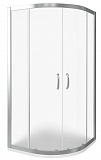 Душевое ограждение BAS INFINITY R-90-G-CH 90x90 стекло Grape