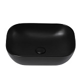 Умывальник накладной ABBER Rechteck AC2200MB черный матовый
