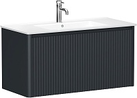 Тумба под раковину Allen Brau Gravity 100 1.370018.AM антрацит матовый