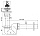 Сифон для умывальника DN40 Alcaplast A412