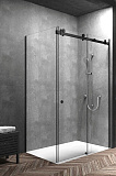 Душевой уголок Oporto Shower OS11B 130x70x190 см прозрачное стекло 8 мм