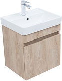 Тумба под раковину Aquanet Оптима 50 дуб светлый