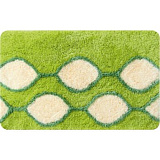 Коврик для ванной комнаты Iddis Curved Lines green 402A580i12