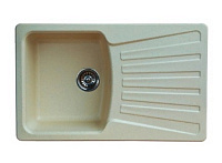 Мраморная мойка GRANICOM G005, шампань