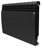 Биметаллический радиатор Royal Thermo BiLiner 500  - 12 секции Noir Sable