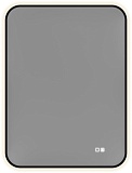Зеркало Aquanet Контур 600х800 LED TX антипар, черный