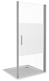Душевое ограждение BAS PANDORA DR-90-T-CH 90 прозрачное стекло с рисунком