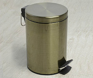 Ведро для мусора,5 л, с педалью Exter K-645 WASSER KRAFT, (Германия)