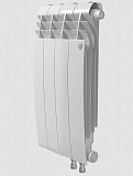 Биметаллический радиатор Royal Thermo Biliner 500 V 4 секции Bianco Traffico нижнее подключение