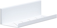 Полка Aquanet Магнум 30x8 белая матовая, открытая