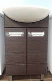 Тумба c раковиной STYLE LINE  Ирис 55 венге темный