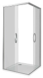 Душевое ограждение BAS ANTARES CR-90-C-CH 90x90 прозрачное стекло