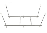 Сборный каркас к ванне AZARIO BELLA 150 см шпильки (AV.0020150K)