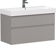 Тумба под раковину Allen Brau Infinity 100 1.210027.PGM платина матовый