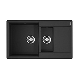 Каменная мойка Omoikiri Daisen 86-2-BL Artgranit/черный