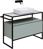 Тумба под раковину Allen Brau Priority 100 1.31003.PWM папирус матовый