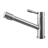Смеситель для мойки Lemark Expert сталь LM5072S