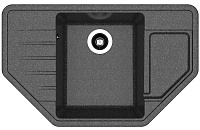 Кухонная мойка РИО В наличииЧёрный