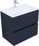 Тумба с раковиной Aquanet Джейн 70 цв.маренго (раковина Фортуна)