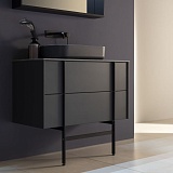 Тумба под раковину Allen Brau Reality 100 1.32007.AM антрацит матовый