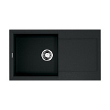 Каменная мойка Omoikiri Sakaime 78-BL Tetogranit/черный прямоугольная с крылом