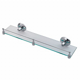 Полка стеклянная с бортиком K-6244, WASSER KRAFT