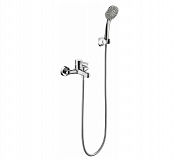 смеситель Bravat для ванны короткий излив Slim F6332366CP-01-RUS