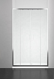 Душевая дверь Oporto Shower 8007-2CH 190x190 см раздвижная стекло прозрачное 6 мм