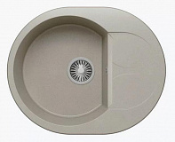 Мойка гранитная POLYGRAN Atol 620 678941 серый №14