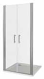 Душевое ограждение BAS MOKKA SD-100-C-WE 100 с магнитным профилем, прозрачное стекло