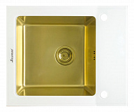 Кухонная мойка Seaman Eco Glass SMG-610W-Gold.B