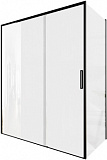 Душевой уголок Aquanet Pleasure Evo 160x80 AE65-160x80-BT профиль черный, прозрачное стекло