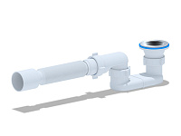 Сифон для душевого поддона Ани Пласт 40/50, 1 1/2, h97, E015