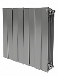 Биметаллический радиатор Royal Thermo PianoForte 500/Silver Satin, 8 секции