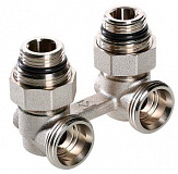 Узел для нижнего подключения угловой с адаптерами VALTEC VT.345.KNA.E04 1/2"x3/4"