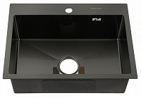 Мойка врезная Fabia Profi 60*45 графит 60453G