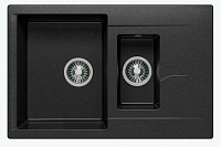 Мойка гранитная Tolero Brig 770 621404 черный